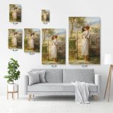 Henryk Hector Siemiradzki: Famous Artist At the Well Painting Print on Canvas - Image 4