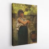 Near Water Spring Painting by Henryk Hector Siemiradzki Print on Canvas - Image 2