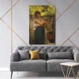 Near Water Spring Painting by Henryk Hector Siemiradzki Print on Canvas - Image 5
