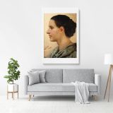 Portrait of a Young Women Painting by Henryk Hector Siemiradzki Print on Canvas - Image 3