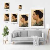 Portrait of a Young Women Painting by Henryk Hector Siemiradzki Print on Canvas - Image 4