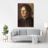 Portrait of a Mother of Henryk Hector Siemiradzki Photo Print on Canvas - Image 3