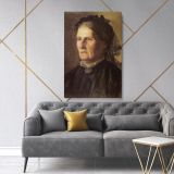 Portrait of a Mother of Henryk Hector Siemiradzki Photo Print on Canvas - Image 5