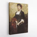 Henryk Hector Siemiradzki: Marie Lubomirska Photo Print on Canvas