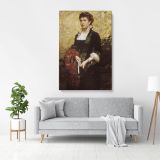 Henryk Hector Siemiradzki: Marie Lubomirska Photo Print on Canvas - Image 3