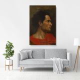 Henryk Hector Siemiradzki: A Art Painting of a Men Photo Print on Canvas - Image 3