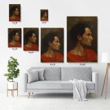 Henryk Hector Siemiradzki: A Art Painting of a Men Photo Print on Canvas - Image 4