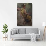 Henryk Hector Siemiradzki Paintings, Couple Art, Art Eras, Female Art canvas wall art - Image 3