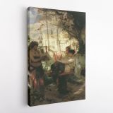 Henryk Hector Siemiradzki Painting Slave Girl Photo Print on Canvas