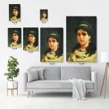 Henryk Hector Siemiradzki Portrait Painting of a Roman Woman Photo Print on Canvas - Image 4