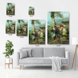 Portrait Painting by Henryk Hector Siemiradzki Photo Print on Canvas - Image 4