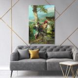 Portrait Painting by Henryk Hector Siemiradzki Photo Print on Canvas - Image 5