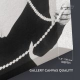 Sexy Marilyn Monroe Black and White Canvas Model Photo Poster Print Frame Home Decor Wall Artwork - Image 2