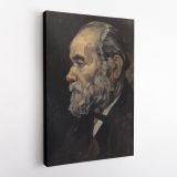 Vincent Van Gogh Painting Portrait of An Old Man with Beard Abstract Canvas Wall Art - Image 4