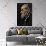 Vincent Van Gogh Painting Portrait of An Old Man with Beard Abstract Canvas Wall Art - Image 2