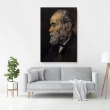 Vincent Van Gogh Painting Portrait of An Old Man with Beard Abstract Canvas Wall Art - Image 3