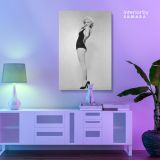 Black and White Canvas Sexy Marilyn Monroe Model Singer Nude Canvas Wall Art - Image 6