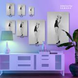 Black and White Canvas Sexy Marilyn Monroe Model Singer Nude Canvas Wall Art - Image 7