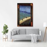 Vincent Van Gogh Japonaiserie The Brdige in the Rain After Hiroshige Abstract Canvas Wall Art - Image 3