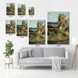 Vincent Van Gogh Original Painting The Old Mill Abstract Canvas Wall Art - Image 5