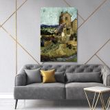 Vincent Van Gogh Original Painting The Old Mill Abstract Canvas Wall Art - Image 7