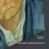 Vincent Van Gogh Painting An Old Women of Arles Abstract Canvas Wall Art - Image 7