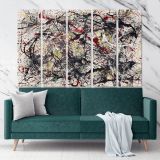 Jackson Pollock Abstract Expressionism Canvas Wall Art - Image 5