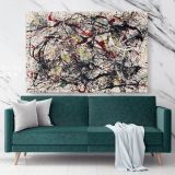 Jackson Pollock Abstract Expressionism Canvas Wall Art