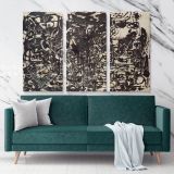 Jackson Pollock Abstract Expressionism Canvas Wall Art - Image 3