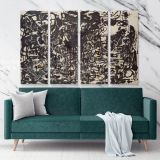 Jackson Pollock Abstract Expressionism Canvas Wall Art - Image 4