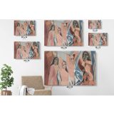 Pablo Picasso: Les Demoiselles d\'Avignon Artistic Modernism Canvas Wall Art - Image 5