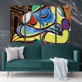 Pablo Picasso Jeune Fille Endormie Famous Artistic Modernism Canvas Wall Art - Image 3