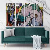 Pablo Picasso: Famous The Studio 1934 Artistic Modernism Canvas Wall Art - Image 4