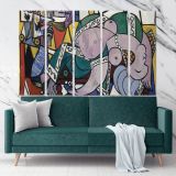 Pablo Picasso: Famous The Studio 1934 Artistic Modernism Canvas Wall Art - Image 5