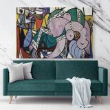 Pablo Picasso: Famous The Studio 1934 Artistic Modernism Canvas Wall Art