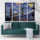 Vincent Van Gogh Most Famous Artworks in History Canvas Wall Art - Image 4