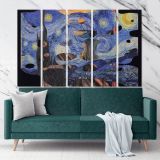 Vincent Van Gogh Most Famous Artworks in History Canvas Wall Art - Image 5
