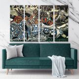 Pablo Picasso Famous Painting Artistic Modernism Canvas Wall Art - Image 4