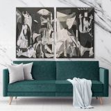 Guernica Painting by Pablo Picasso Artistic Modernism Painting by Pablo Picasso Canvas Wall Art - Image 2