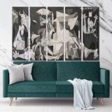 Guernica Painting by Pablo Picasso Artistic Modernism Painting by Pablo Picasso Canvas Wall Art - Image 5