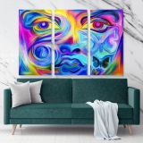 Abstract Art Canvas Wall Art - Image 3