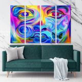 Abstract Art Canvas Wall Art - Image 4