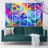 Abstract Art Canvas Wall Art - Image 5