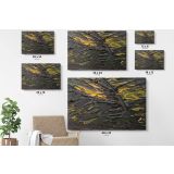 Abstract Artworks Painting Photo Print on Canvas with Frame Acrylic Wall Posters Mural Hangings Gift - Image 6
