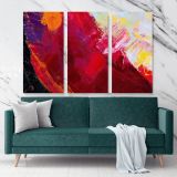 Abstract Art Painting Canvas Photo Print on Canvas with Frame Artworks Wall Mural Hangings Gift - Image 3