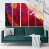 Abstract Art Painting Canvas Photo Print on Canvas with Frame Artworks Wall Mural Hangings Gift - Image 5