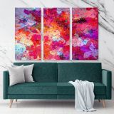 Abstract Art Painting Canvas Photo Print with Frame Artworks Wall Posters Mural Hangings Canvas Gift - Image 3