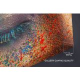 Abstract Art Photo Print on Canvas with Frame Girl Eye Artworks Wall Mural Hangings Home Decor - Image 6