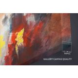 Abstract Art Painting Photo Print on Canvas with Frame Artworks Bedroom Decor Wall Mural Canvas - Image 6