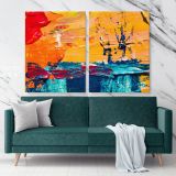 Abstract Art Canvas Wall Art - Image 2